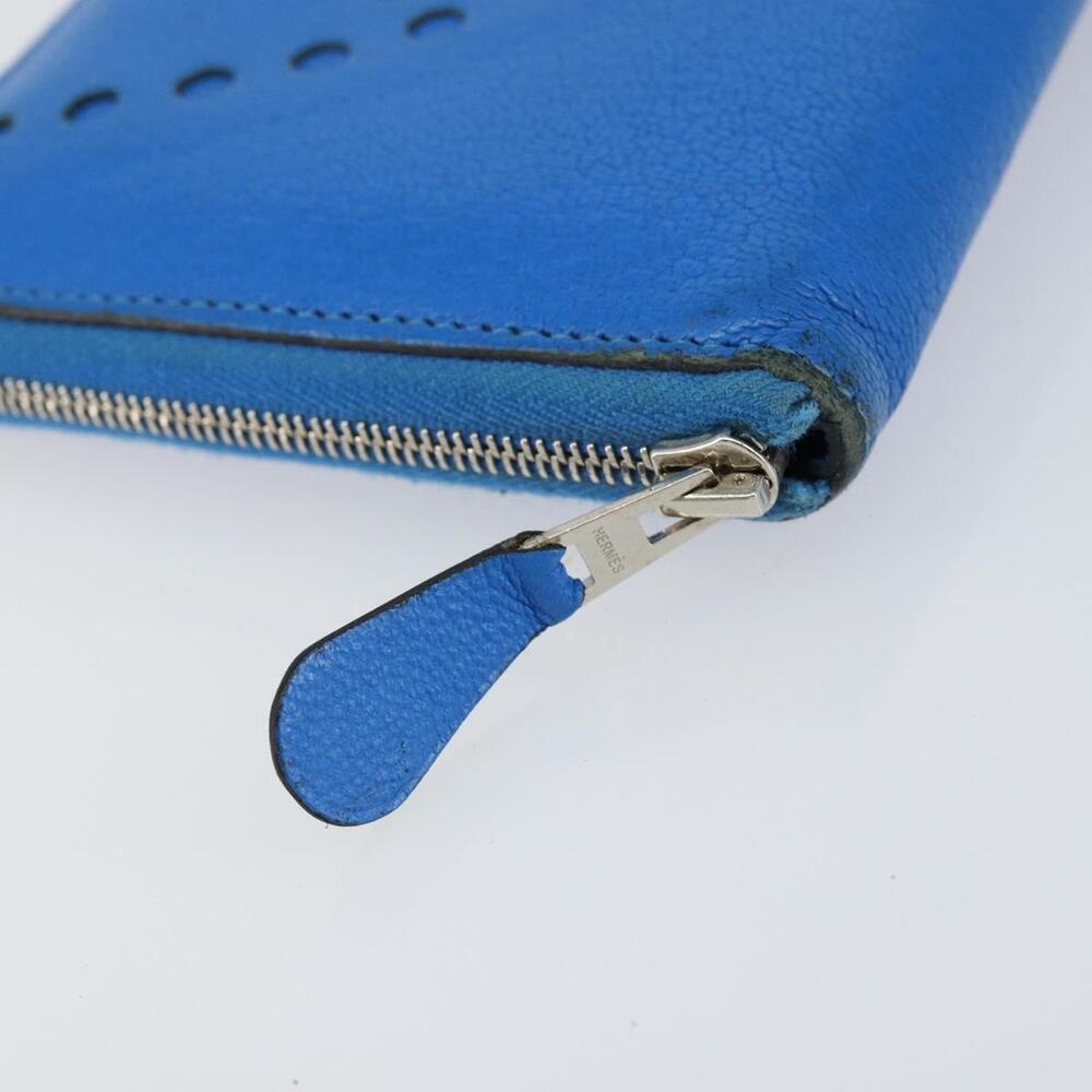 Hermes Evelyne Long Wallet Bleu Hydra - Picture 13 of 16